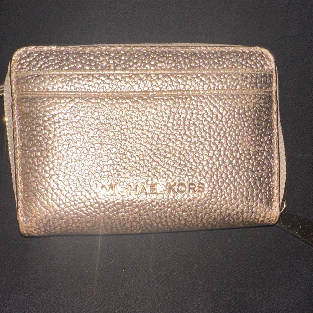 Michael Kors Metallic Gold Wallet